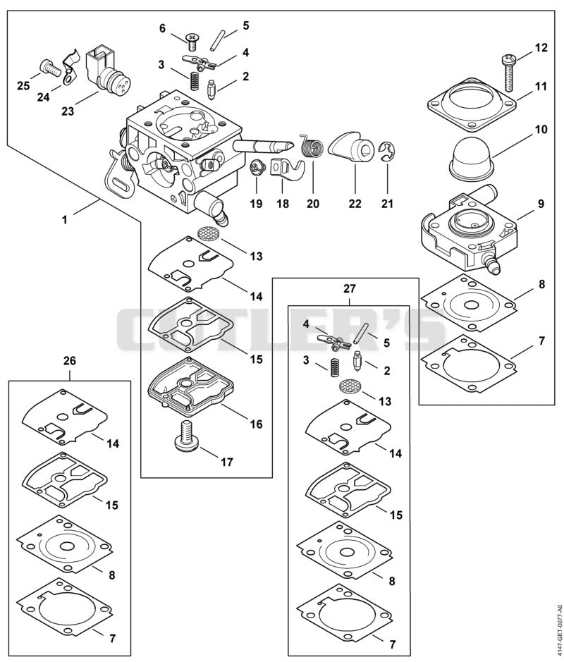 Carburetor 4147/29