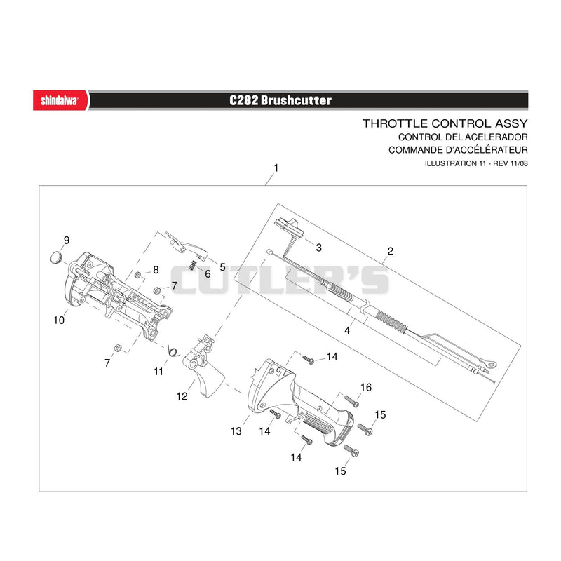 THROTTLE CONTROL ASSY