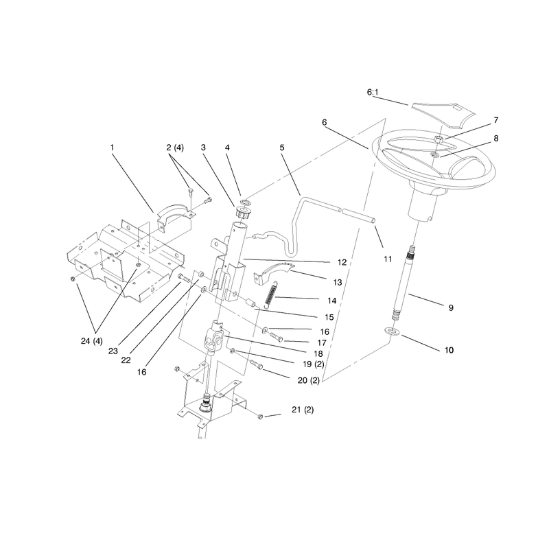 Steering Wheel and Tilt