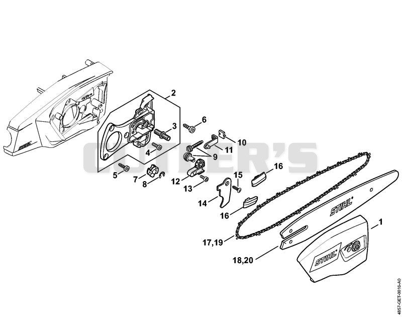 Chain sprocket cover