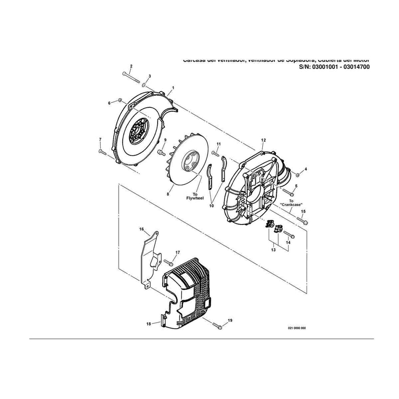 Fan Case, Blower Fan, Engine Cover