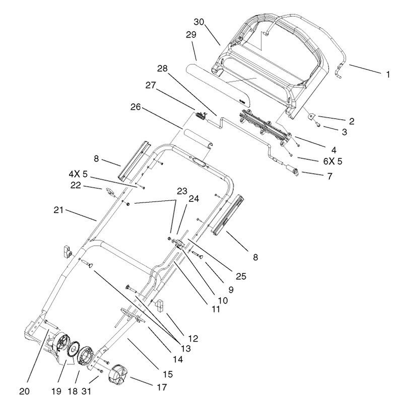 Handle and Control Assembly