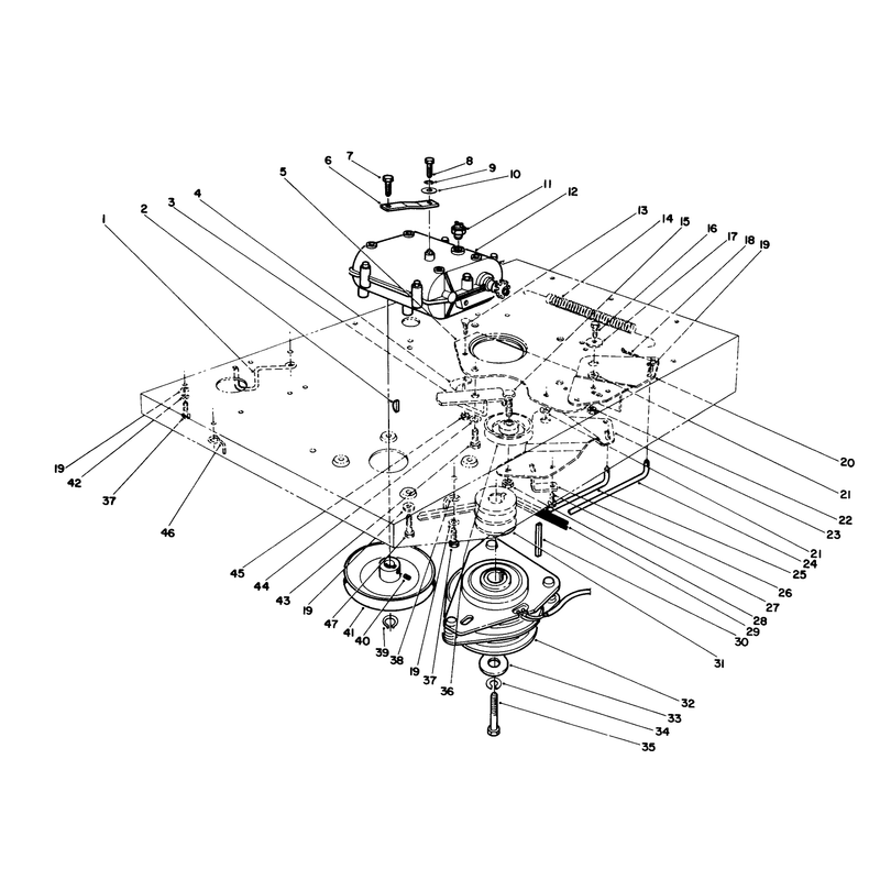 Transmission & Clutch Assembly