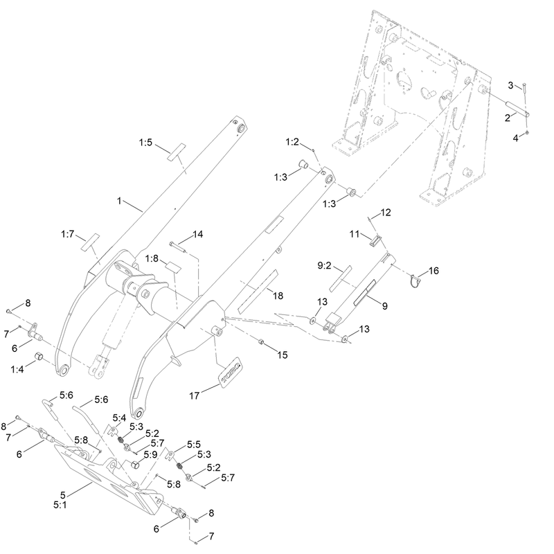 Loader Arm Assembly