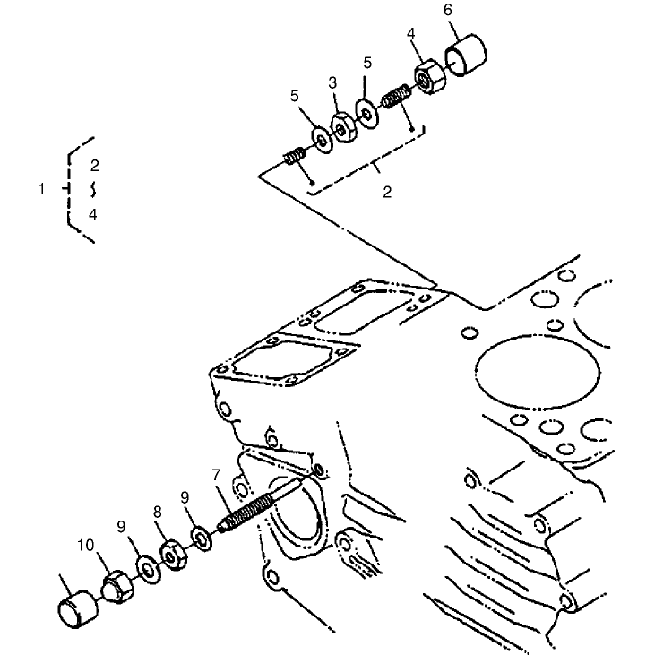 Engine Stop Lever Assembly