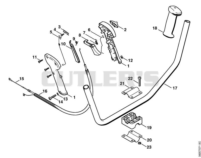 AC - Bike handle (24.2002), (15.2003)