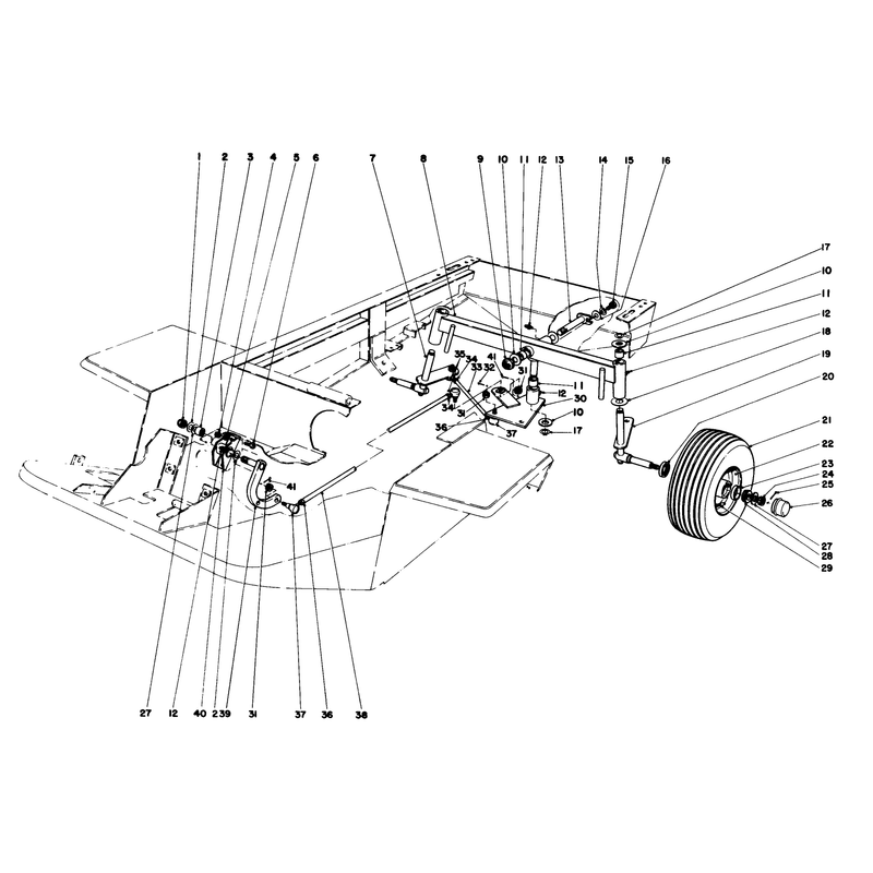 Rear Axle Assembly