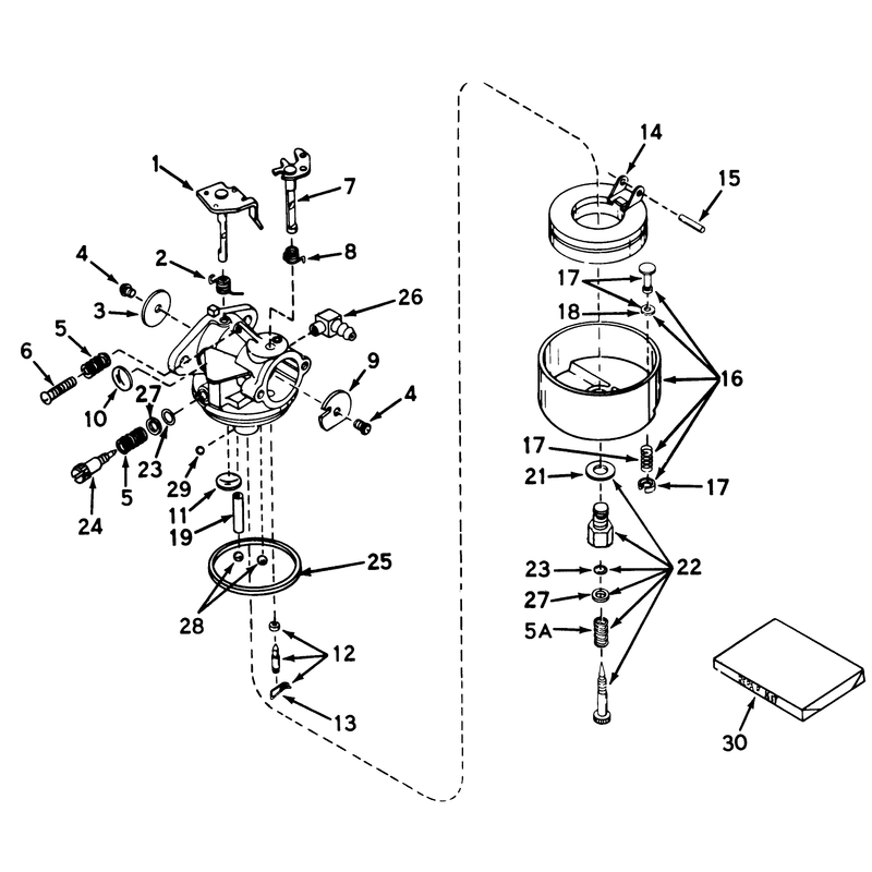 Carburetor No 631581