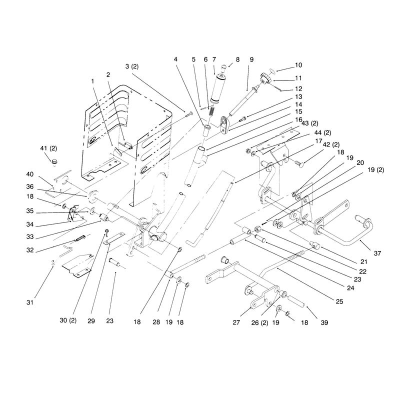 Lift Lever and Height of Cut