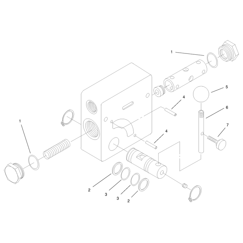 Hydraulic Valve Assembly No 99-3018