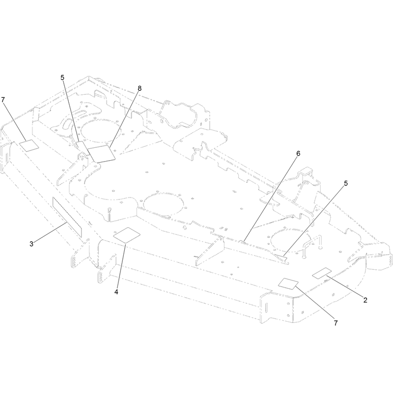 Deck Decal Assembly No. 140-0970
