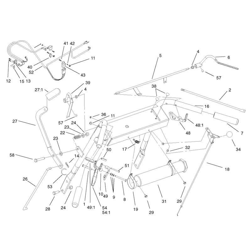 Upper Handle Assembly