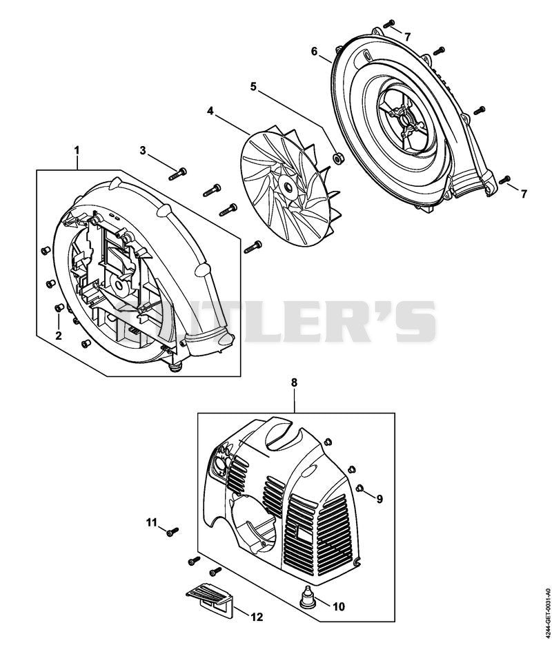 Fan housing, Shroud