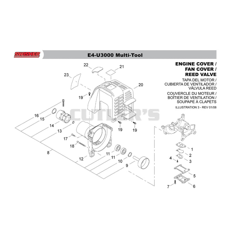 ENGINE COVER / FAN COVER /