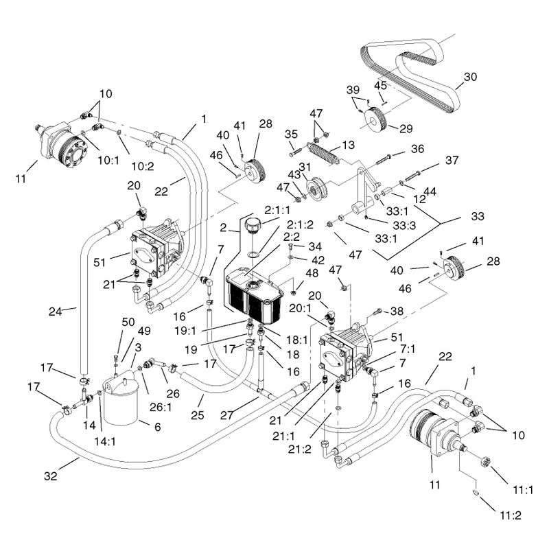 Hydraulic System Assembly