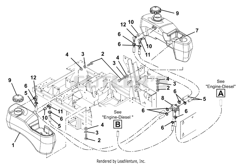 Fuel Tanks And Hoses