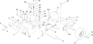 Two Wheel Sulky Assembly