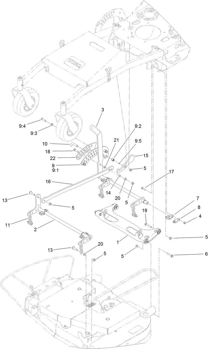 Deck Lift Assembly