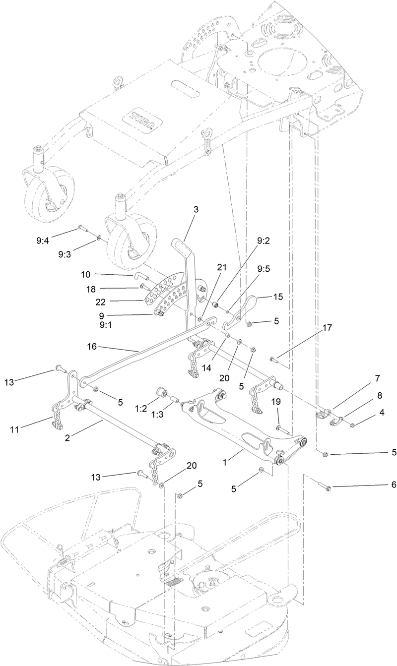 Deck Lift Assembly