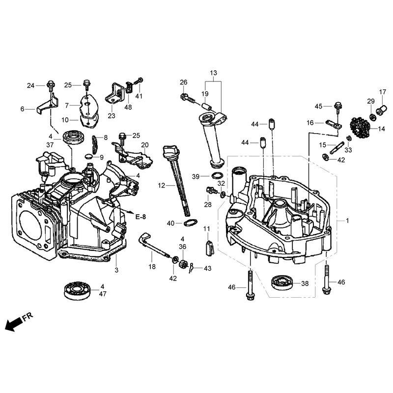 Cylinder Barrel Assembly Honda GXV160UH2-A1T