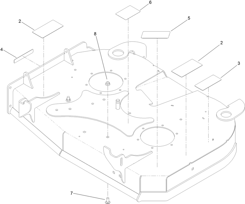 Deck Decal Assembly No 138 6802