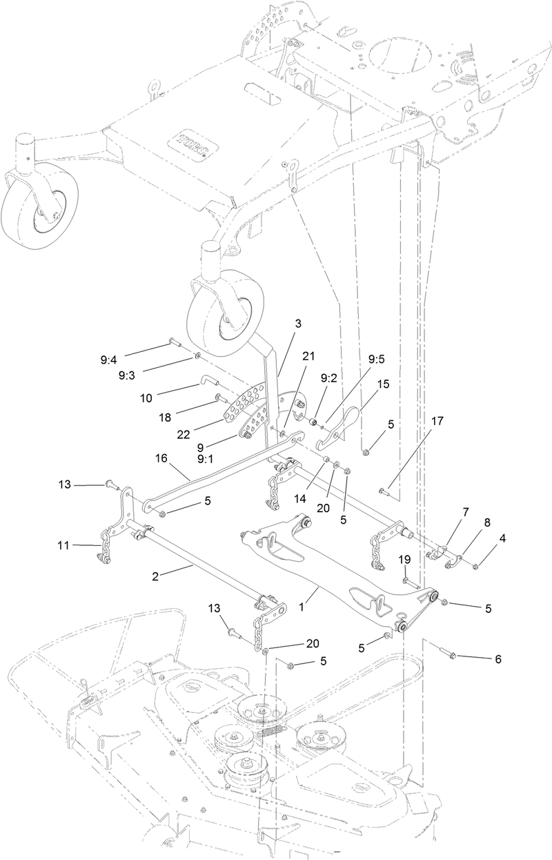 Deck Lift Assembly