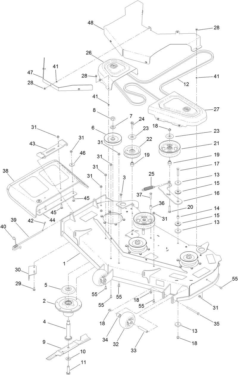 48 Inch International Deck Assembly.gif