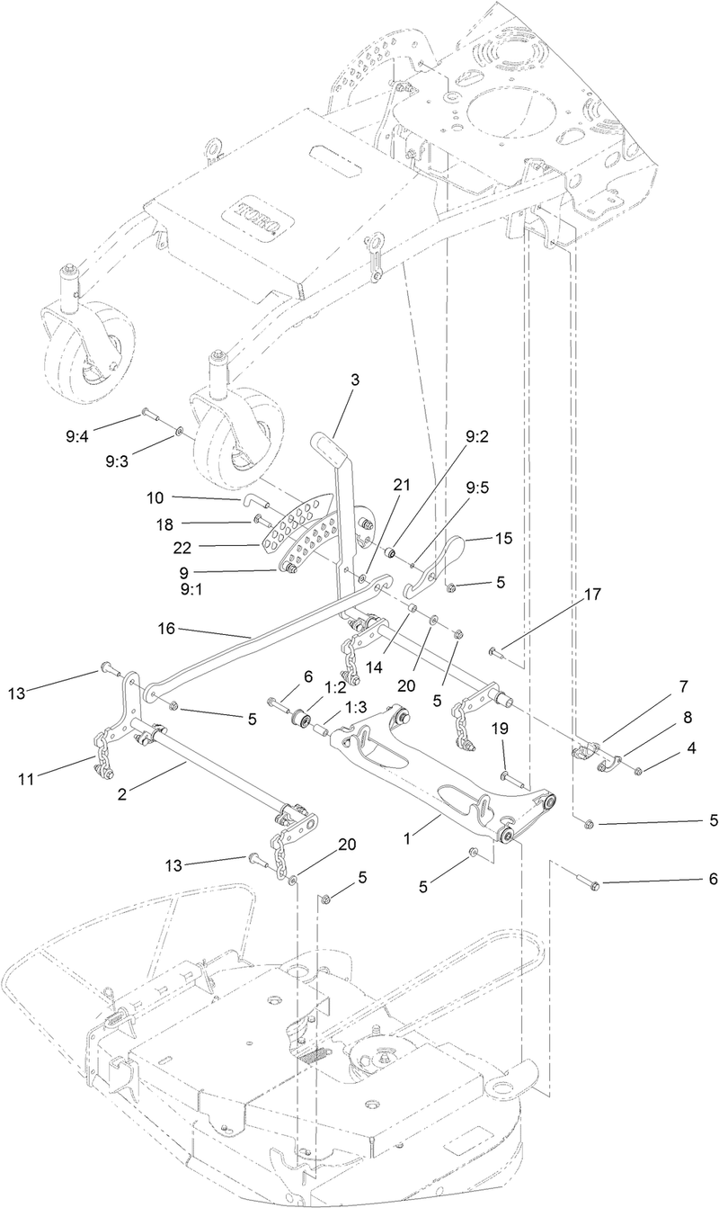 Deck Lift Assembly