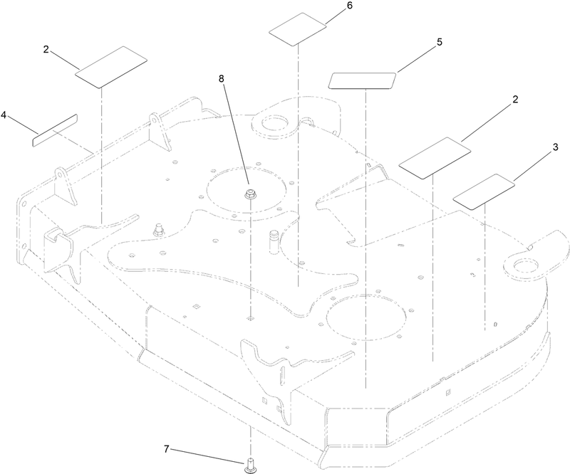 Deck Decal Assembly No 144 3751