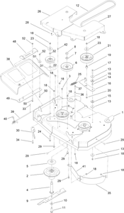 36 Inch Deck Assembly