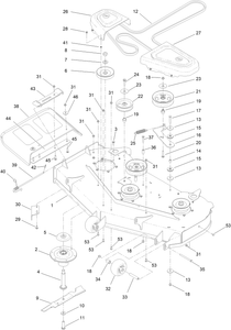 48 Inch Deck Assembly