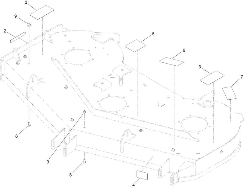 Deck Decal Assembly No 138 6880