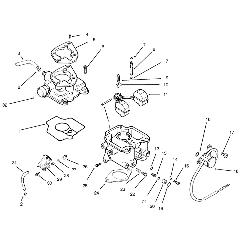 Carburetor and Fuel Pump