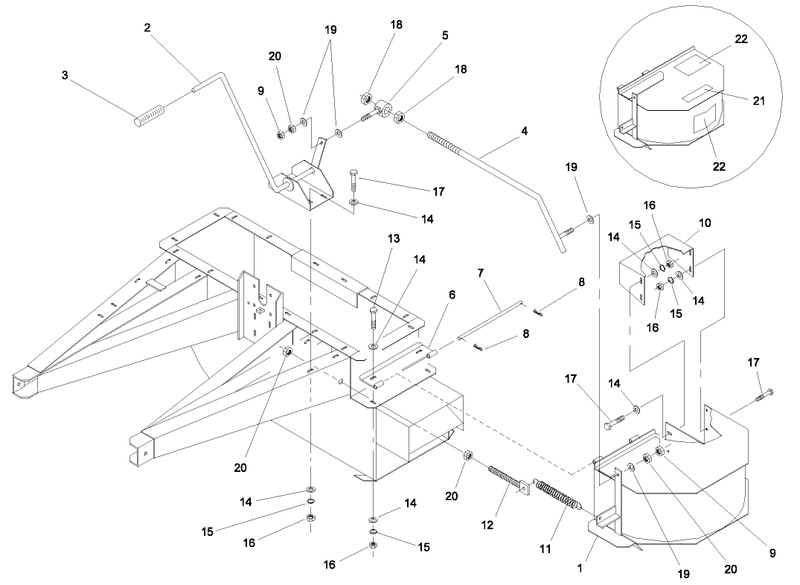 Deflector Kit Model No 44521