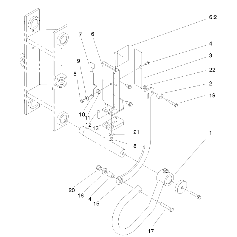 Indicating Lever Assembly