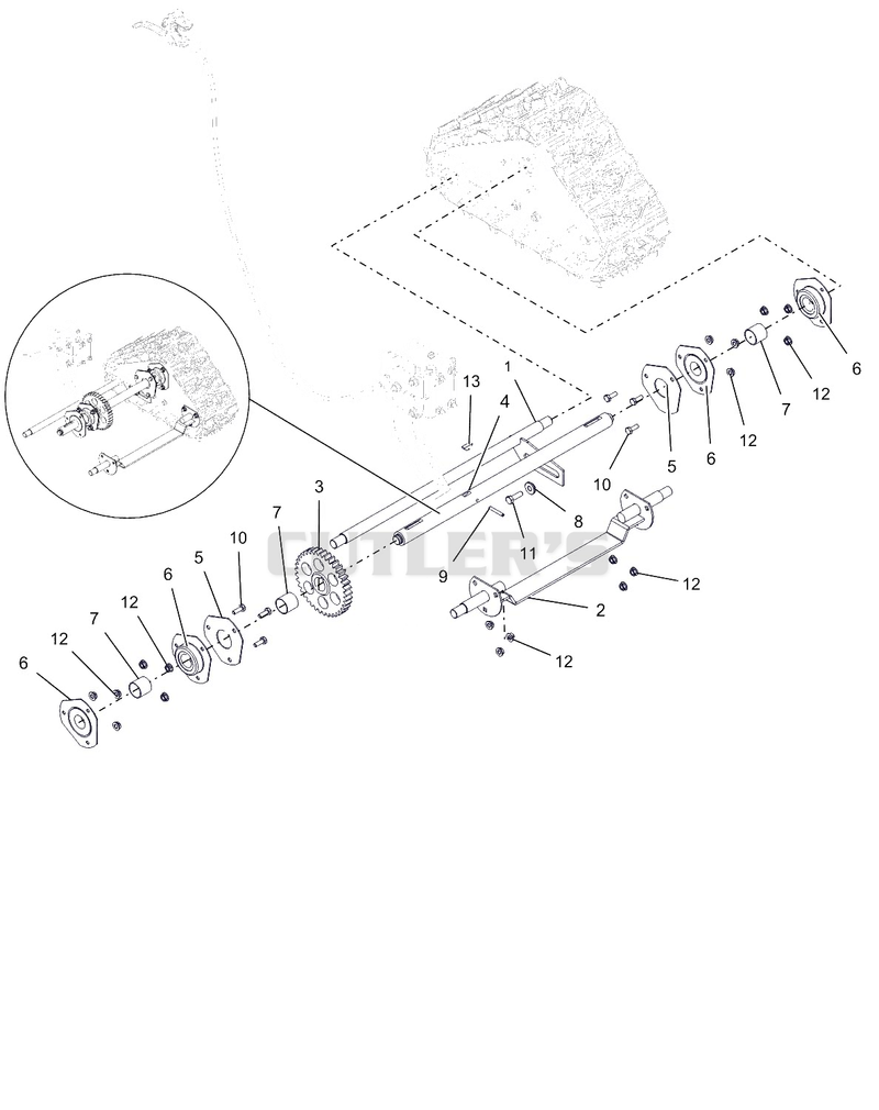 Track Axles