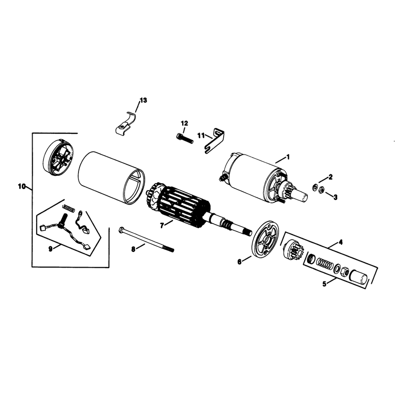Electric Start Engine Kohler Model No Kt17qs Type No 24324 Continued