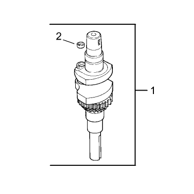 Crankshaft Assembly Kohler CV15S-41620