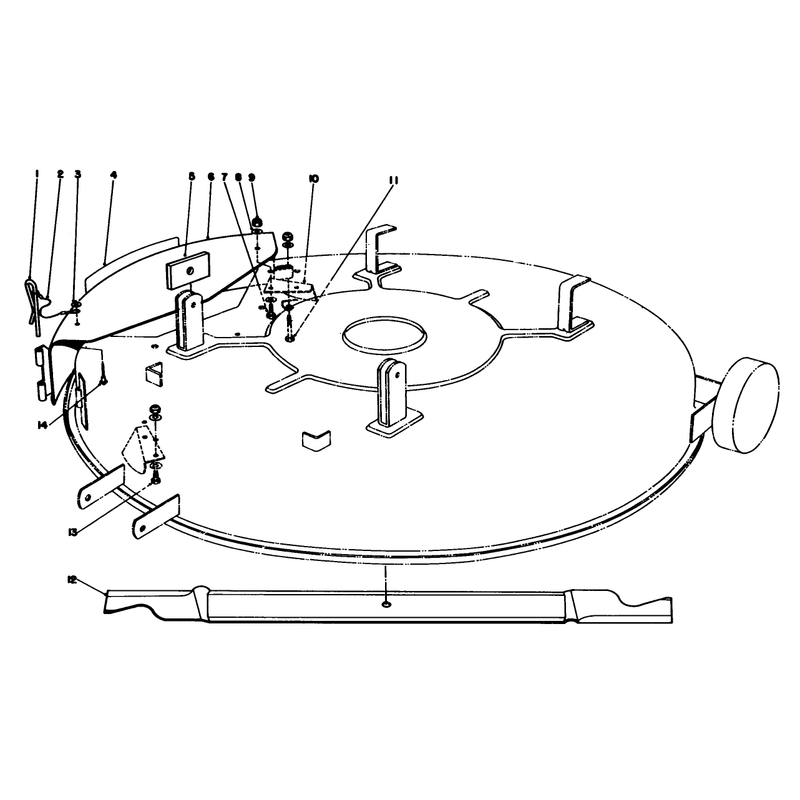 Mulcher Kit Model 59155 (optional)