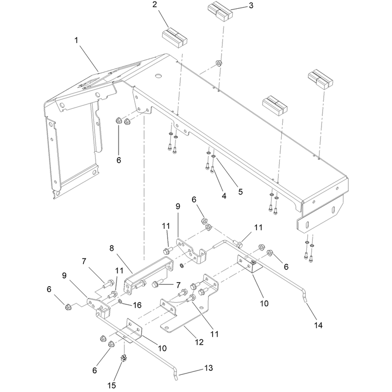 Hood Support Assembly