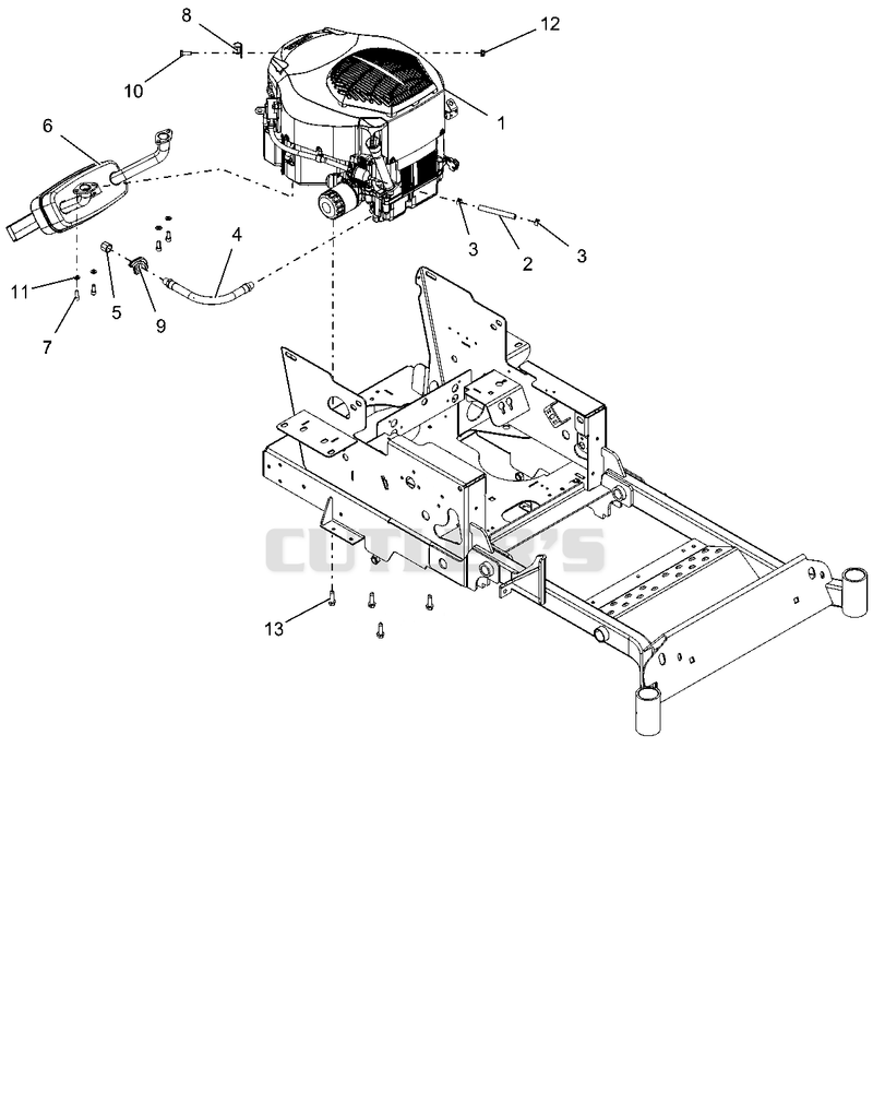 Engine - Kohler KT725