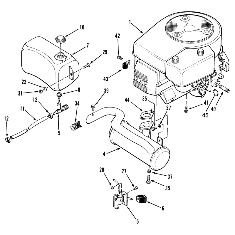Engine, Fuel And Exhaust Systems