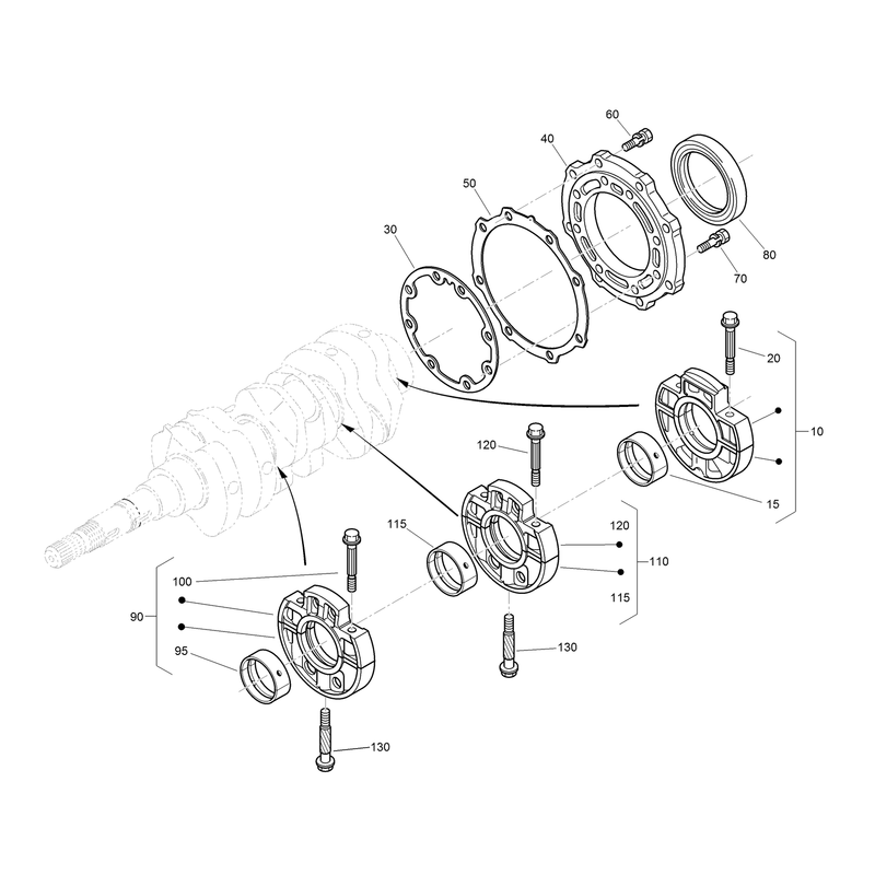 Main Bearing Case Assembly