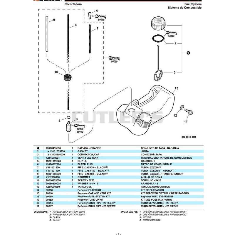 Carcasa del Ventilador, Embrague
