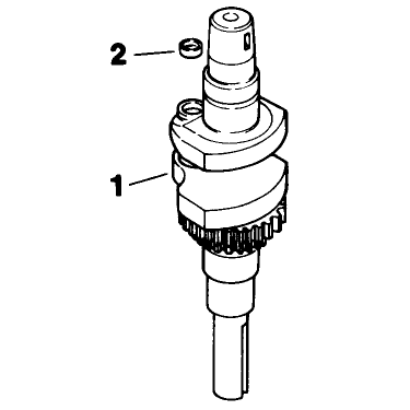Crankshaft Kohler Engine Model No Cv14 T 1412