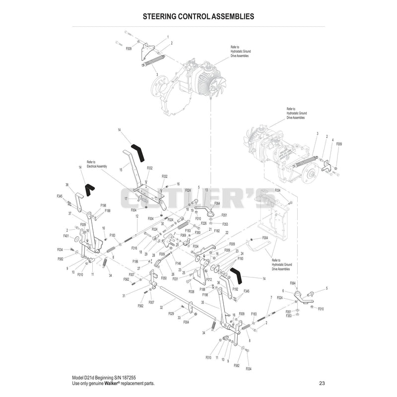 Steering Control Assemblies