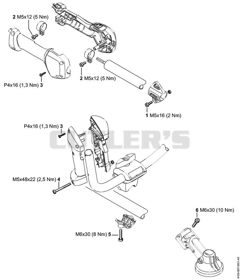 Tightening torques