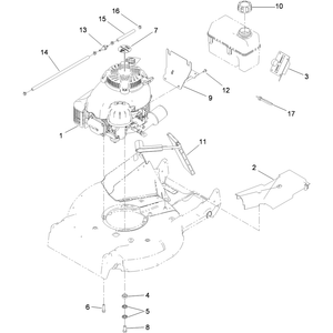 Kawasaki Engine Conversion Assembly