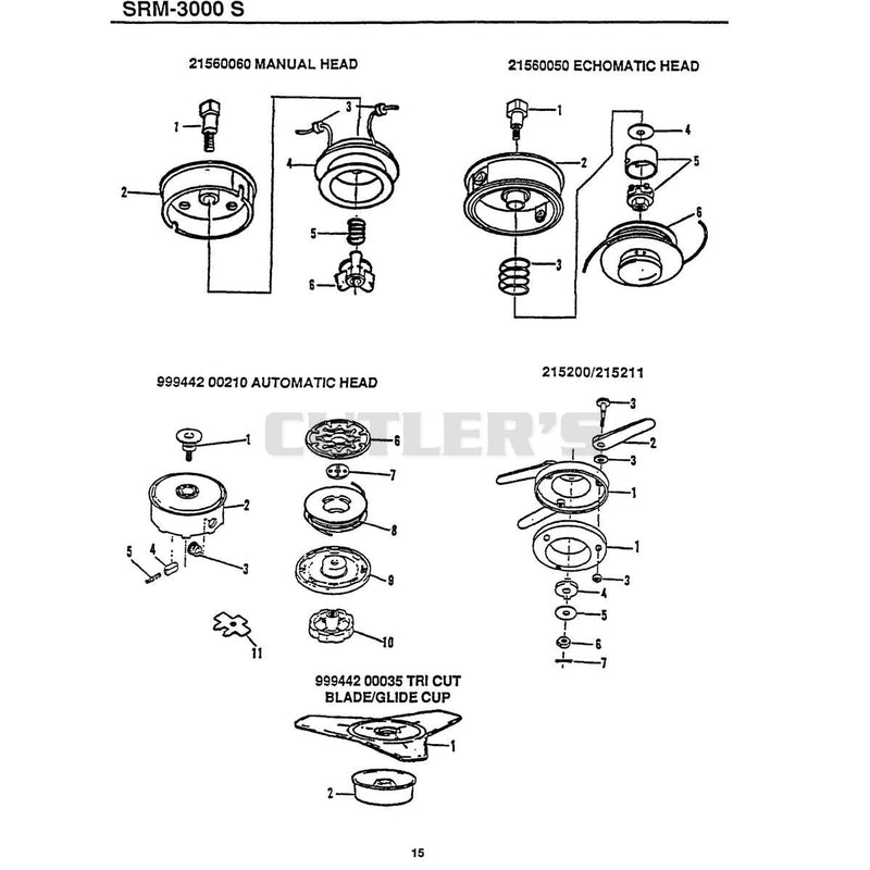Manual Head 21580050 Echomatic Head