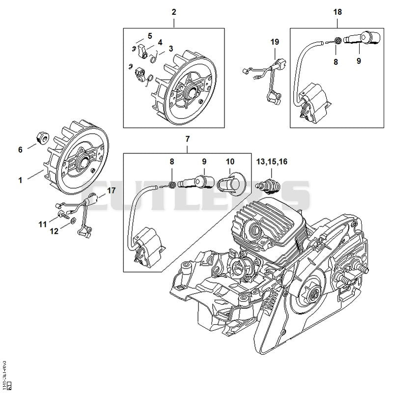 Ignition system, Wiring harness